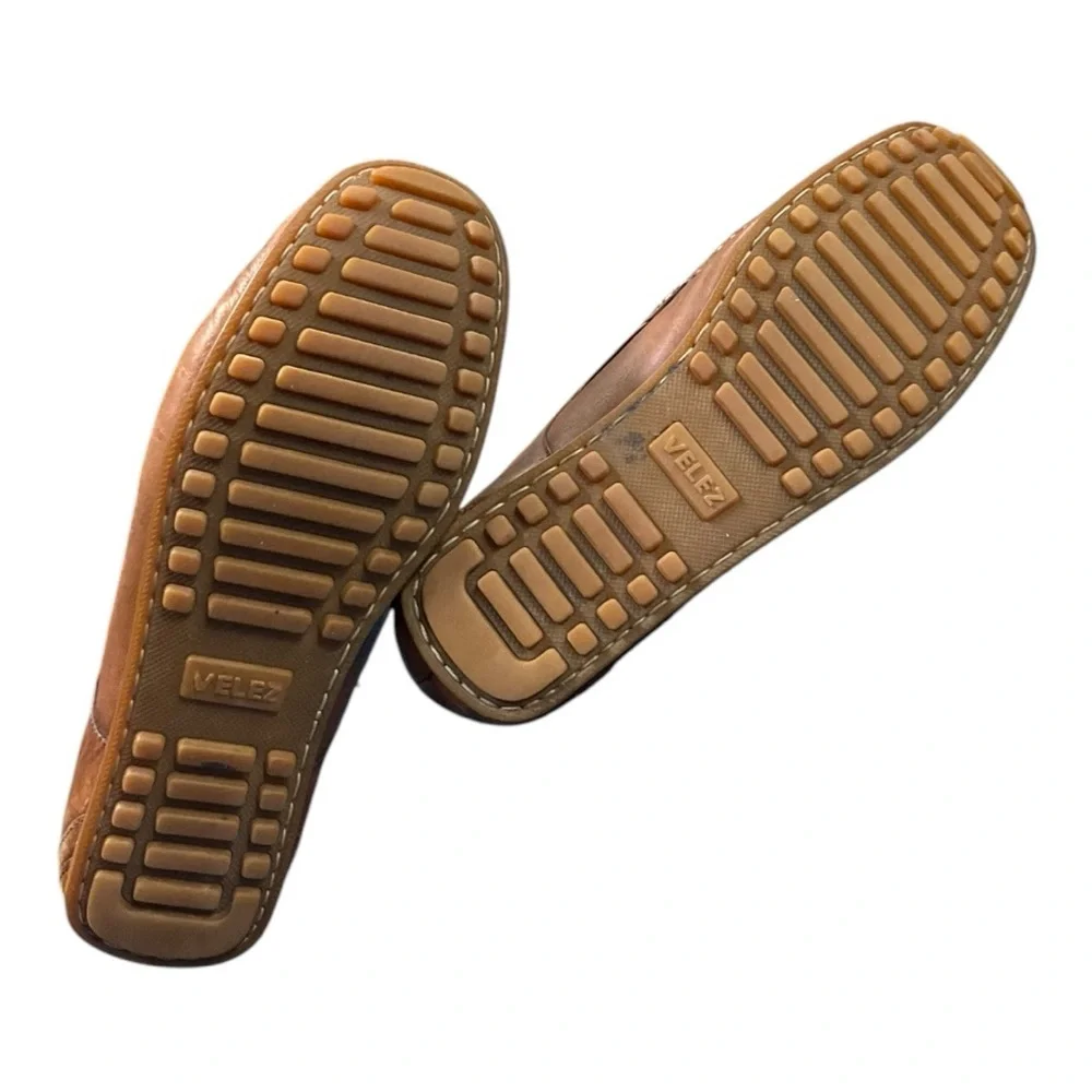 ⚓ VELEZ MESTA Men’s Leather Boat Shoes | Size 11M | Luxe‎ Handcrafted Style